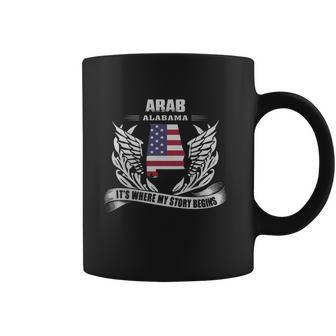 Arab Alabama Its Where My Story Begins Tshirt Coffee Mug | Favorety DE