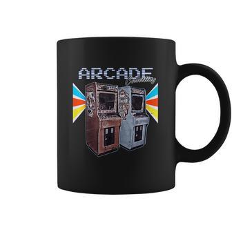 Arcade Cabinet Machine 1970 1980 1990 Video Game Collection Coffee Mug | Favorety CA