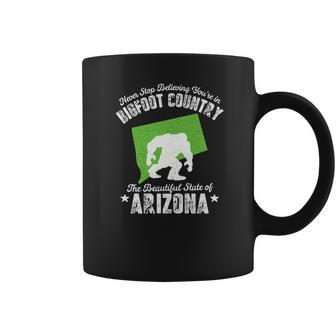 Arizona State Bigfoot Sasquatch Yeti Hunter Gift Coffee Mug | Favorety UK