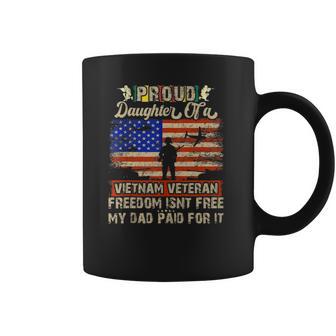 Army Military Navy - Proud Daughter Of A Vietnam Veteran Coffee Mug | Favorety UK