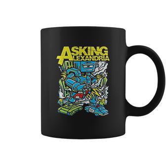 Asking Alexandria Robot Coffee Mug | Favorety CA