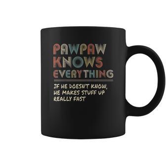 Ateesdas Pawpaw Know Everything Vintage Pawpaw Coffee Mug | Favorety CA