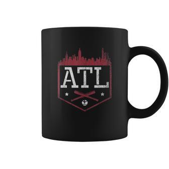 Atlanta Baseball Atl Vintage Georgia Brave Gift Coffee Mug | Favorety DE