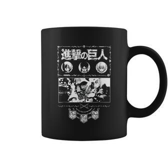 Attack On Titan Ornate Collage Coffee Mug | Favorety CA