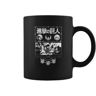 Attack On Titan Ornate Collage Coffee Mug | Favorety CA