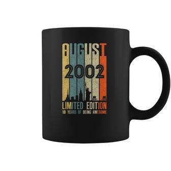 August 2002 19 Years Old 2002 Birthday Gift Coffee Mug | Favorety DE