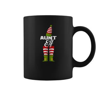 Aunt Elf Funny Pj Christmas Pajama Jammie Coffee Mug | Favorety CA