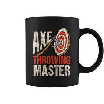 Axe Throwing Master Hatchet Thrower Target Coffee Mug | Favorety CA