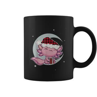 Axolotl Christmas Manga Kawaii Salamander Cute Santa Moon Coffee Mug | Favorety CA