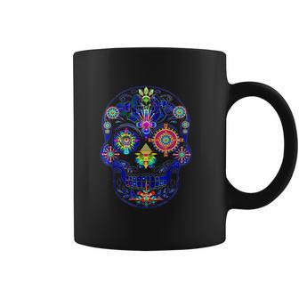 Ayahuasca Dmt Psychedelic Shrooms Psilocybin Lsd Trip Skull Coffee Mug | Favorety CA