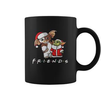 Baby Yoda And Baby Gizmo Santa Friends Christmas Coffee Mug | Favorety