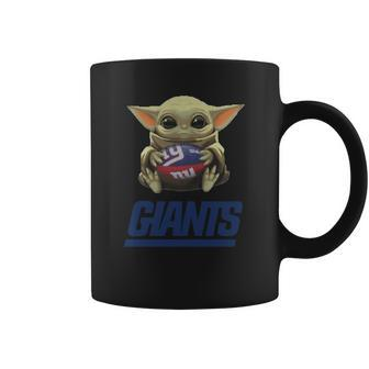 Baby Yoda Hug Giants Coffee Mug | Favorety