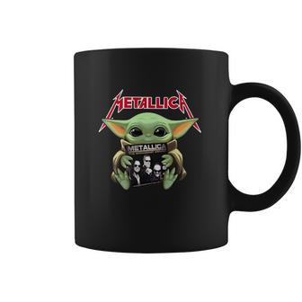 Baby Yoda Hug Metallica Coffee Mug | Favorety DE