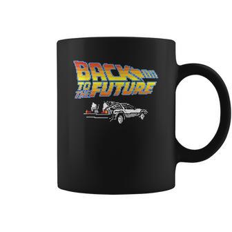 Back To The Future 8Bit Delorean Coffee Mug | Favorety UK