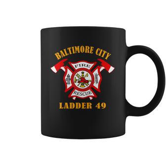 Baltimore City Fire Rescue Ladder 49 Coffee Mug | Favorety CA