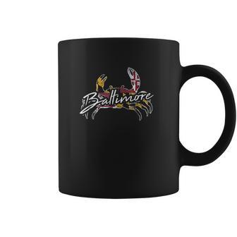 Baltimore Maryland Flag Crab Coffee Mug | Favorety CA