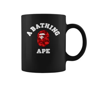 Bape Abc Red Camo Coffee Mug | Favorety UK