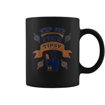 Bartender Tip Me If You Are Tipsy Retro Coffee Mug | Favorety UK