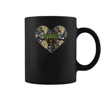 Baylor Bears Patterned Heart Apparel Coffee Mug | Favorety CA