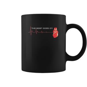 The Beat Goes On Open Heart Surgery Recovery Survivor Coffee Mug | Favorety