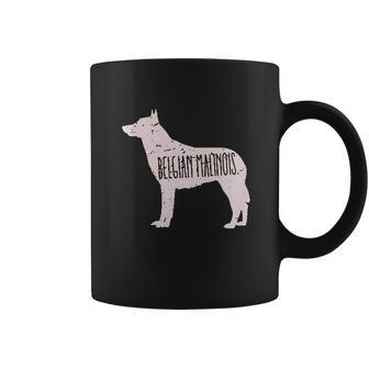 Belgian Malinois Dog Silhouette Coffee Mug | Favorety UK