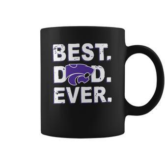 Best Dad Ever Kansas State Wildcats Father S Day Coffee Mug | Favorety DE