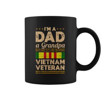 The Best Gift For Dad Grandpa Vietnam Veteran Vintage Shirt Mens Gift Coffee Mug | Favorety DE