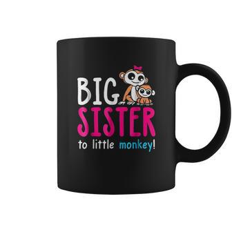 Big Sister To A Lil Monkey Sister Presents Coffee Mug | Favorety