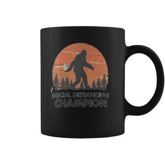 Bigfoot Social Distancing Coffee Mug | Favorety UK