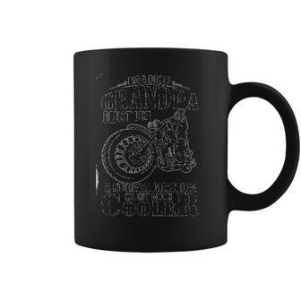 Im A Biker Grandpa Like Normal Grandpa Except Cooler New Design Coffee Mug | Favorety AU