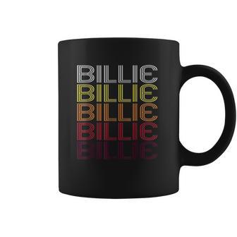 Billie Retro Wordmark Pattern Vintage Style Coffee Mug | Favorety UK