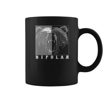 Bipolar Cute Mental Disorder Polar Bear Tee Gift Coffee Mug | Favorety UK