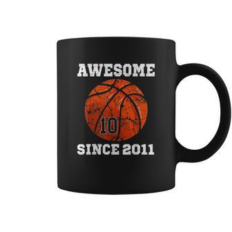 Birthday Basketball Lover Gift Vintage Since 2011 Coffee Mug | Favorety AU