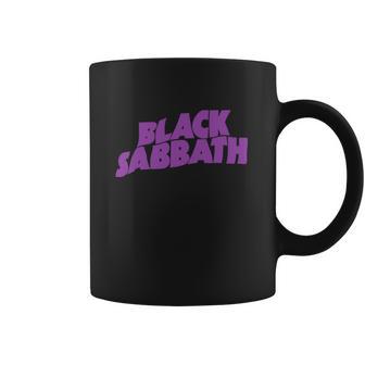 Black Sabbath Purple Word Art Coffee Mug | Favorety CA