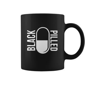 Blackpilledcom White Logo Coffee Mug | Favorety DE