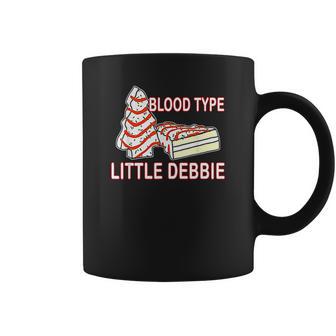 Blood Type Little Debbie Christmas Cake Coffee Mug | Favorety UK