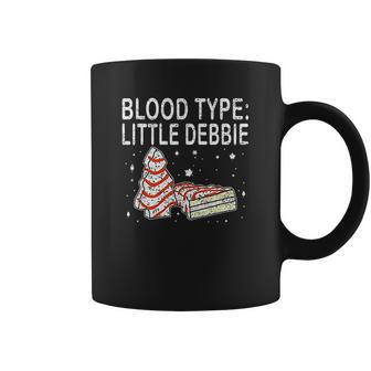 Blood Type Little Debbie Christmas Cake Funny Gift Coffee Mug | Favorety UK