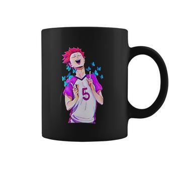 Blue Butterfly Haikyuu Coffee Mug | Favorety