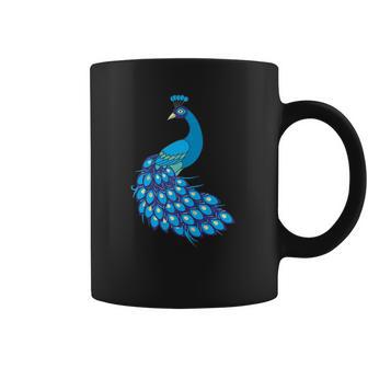 Blue Peacock Animal Peacock Coffee Mug | Favorety DE