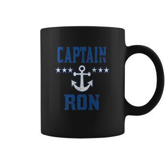 Boat Captain Ron Custom Family Cruise Or Boat Lovers Gift Coffee Mug | Favorety