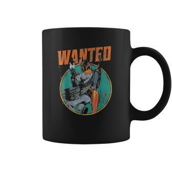 Boba Fett Wanted Distressed Mandalorian Coffee Mug | Favorety UK