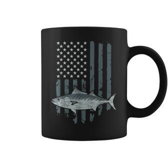 Bonito Fishing Vintage American Flag Tuna Skipjack Fisherman Coffee Mug | Favorety UK