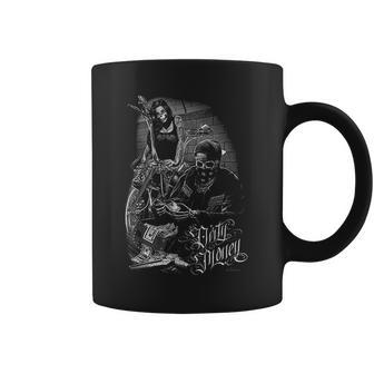 Bonnie And Clyde Dirty Money David Gonzales Art Dga Ride Or Die Mens Coffee Mug | Favorety CA