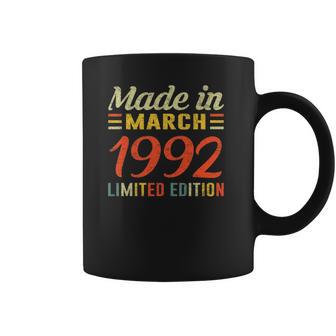 Born March 1992 Birthday Gift Made In 1992 30 Years Old Coffee Mug | Favorety UK