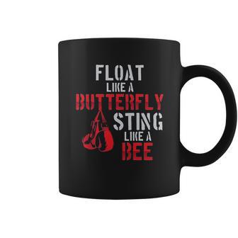 Boxing Float Like A Butterfly Sting Like A Bee Coffee Mug | Favorety CA