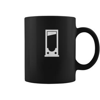 Brazilian Jiu Jitsu Guillotine White Minimalist Coffee Mug | Favorety