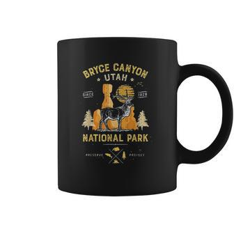 Bryce Canyon National Park Vintage Utah Deer Elk Coffee Mug | Favorety CA