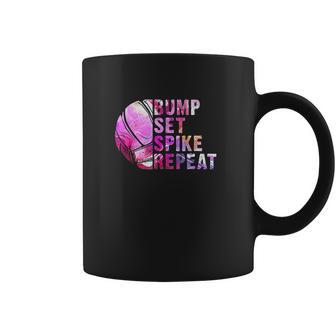 Bump Set Spike Repeat Volleyball Lover Athlete Sports Gift Coffee Mug | Favorety CA