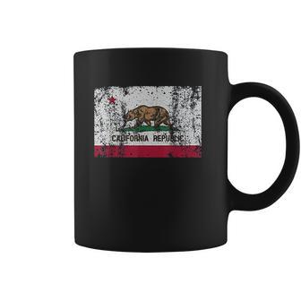 California Flag Republic Vintage Retro Official Bear Coffee Mug | Favorety