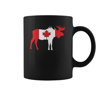 Canadian Flag Moose Maple Leaf Canada Coffee Mug | Favorety DE